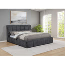  Coaster Furniture Nollet 315917GRYKW 48-inch Upholstered California King Platform Bed - Grey IMAGE 7