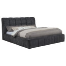  Coaster Furniture Nollet 315917GRYKW 48-inch Upholstered California King Platform Bed - Grey IMAGE 9