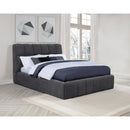  Coaster Furniture Nollet 315917GRYQ 48-inch Upholstered Queen Panel Platform Bed - Grey IMAGE 7