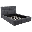  Coaster Furniture Nollet 315917GRYQ 48-inch Upholstered Queen Panel Platform Bed - Grey IMAGE 8