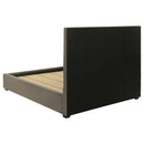  Coaster Furniture Delsea 315975KE Upholstered Eastern King Platform Bed - Light Brown IMAGE 3