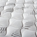  Coaster Furniture Hayes 350170KE Eastern King Firm Tight Top Hybrid Mattress - White IMAGE 4