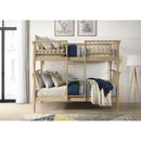  Coaster Furniture Abram 460061T Windsor Twin Over Twin Wood Bunk Bed with Ladder - Almond IMAGE 6