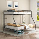  Coaster Furniture Carson 460340BLK Metal Twin Over Full Bunk Bed - Glossy Black IMAGE 6