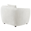  Coaster Furniture Aleisha 503066 Fabric Upholstered Accent Chair - Sand IMAGE 1