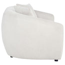  Coaster Furniture Isabella 504972 Fabric Upholstered Loveseat - Sand IMAGE 7