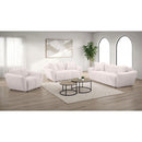  Coaster Furniture Destino 509303 Chenille Upholstered Splayed Arm Accent Chair - Greige IMAGE 11