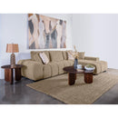  Coaster Furniture Octavia 509961 Upholstered Sectional Chaise Sofa - Camel IMAGE 4