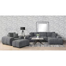  Coaster Furniture Octavia 509967 Upholstered Track Arm Accent Chair - Charcoal Grey IMAGE 8