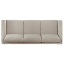  Coaster Furniture Islington 511101 Fabric Upholstered Panel Arm Sofa - Taupe IMAGE 8