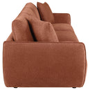  Coaster Furniture Elysia 551891-SOFA Chenille Upholstered Modular Lounge Sofa - Coral IMAGE 6