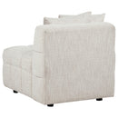  Coaster Furniture Amara 551911 Upholstered Armless Chair IMAGE 7