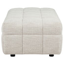  Coaster Furniture Amara 551913 Upholstered Ottoman IMAGE 6