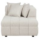  Coaster Furniture Amara 551915RAF Upholstered RAF Chaise IMAGE 5