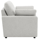  Coaster Furniture Collins 609563P Upholstered Power Recliner Chair - Grey IMAGE 16