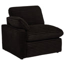  Coaster Furniture Collins 610350LRP Modular LAF Power Recliner - Chocolate Brown IMAGE 1