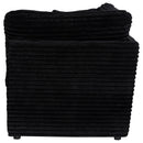  Coaster Furniture Collins 610360CRN Modular Corner Chair - Black IMAGE 3