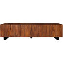  Coaster Furniture Trask 701790 86-inch Wood TV Stand Media Console - Mango Brown IMAGE 4