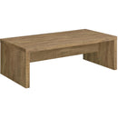  Coaster Furniture Lynette 704128-S3 3-piece Rectangular Coffee and End Table Set - Mango IMAGE 6