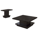  Coaster Furniture Reston 705168-S2 2-piece Square Coffee and End Table Set - Cappuccino IMAGE 7