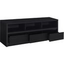  Coaster Furniture Rutland 705802 59-inch 3-drawer TV Stand Media Console - Black IMAGE 3