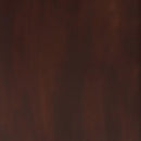  Coaster Furniture Jenna 706167 Round Marble Top Mango Wood End Table - Brown IMAGE 8