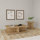  Coaster Furniture Cortona 706177 Square Engineered Wood Side Table - Mango IMAGE 7
