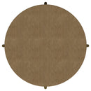  Coaster Furniture Arini 706188 Round Coffee Table With Storage Shelf - Sand Wash IMAGE 7
