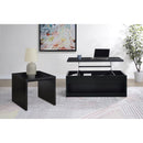  Coaster Furniture Knapp 706228-S2 2-piece Lift Top Coffee Table Set - Black IMAGE 9