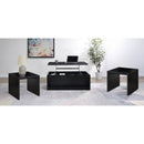  Coaster Furniture Knapp 706228-S3 3-piece Lift Top Coffee Table Set - Black IMAGE 2