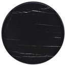  Coaster Furniture Briggs 706268-S2 2-piece Round Coffee and End Table Set - Black IMAGE 5