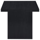  Coaster Furniture Max 706277 Square Engineered Laminate Side Table - Black IMAGE 4