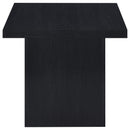  Coaster Furniture Max 706277 Square Engineered Laminate Side Table - Black IMAGE 7