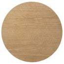  Coaster Furniture Ottowa 706298-S3 3-piece Round Wood Coffee Table Set - Light Oak IMAGE 3