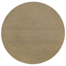  Coaster Furniture Hamlyn 706498 Round Fluted Occasional Coffee Table - Natural Oak IMAGE 4