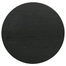  Coaster Furniture Hamlyn 706508 Round Fluted Occasional Coffee Table - Black IMAGE 3