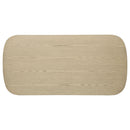  Coaster Furniture Kailani 706588 Coastal Rectangular Coffee Table - Beige Oak IMAGE 9
