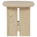  Coaster Furniture Kailani 706588-S2 2-piece Coastal Coffee and End Table Set - Beige Oak IMAGE 4