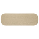  Coaster Furniture Kailani 706589 Coastal Sofa Console Table with Shelf - Beige Oak IMAGE 7