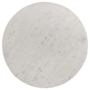  Coaster Furniture Astoria 709668-S3 3-piece Marble Coffee and End Table Set - White IMAGE 7