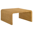  Coaster Furniture Cahya 709818-S2 2-piece Rattan Coffee and End Table Set - Natural IMAGE 4