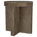  Coaster Furniture Kinkaid 710138-S2 2-piece Solid Wood Coffee and End Table Set - Brown IMAGE 12