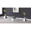 Coaster Furniture Jenny 710208-S3 3-piece Rectangular Coffee and End Table Set - Chrome IMAGE 3
