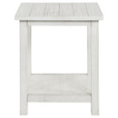  Coaster Furniture Payne 710558-S2A 2-piece Coffee and End Table Set - Distressed White IMAGE 3