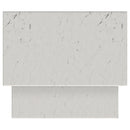  Coaster Furniture Ebby 710740 2-piece Genuine Marble Top Nesting Coffee Tables - White IMAGE 5