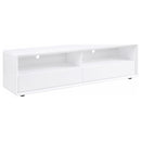  Coaster Furniture Ellice 710750 71-inch TV Stand Media Console - White IMAGE 2