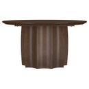 Coaster Furniture Cayenne 710778-S3 3-piece Solid Mango Wood Coffee Table Set - Walnut IMAGE 3