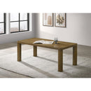  Coaster Furniture Castlewood 710858 Engineered Wood Coffee Table - Brown Oak IMAGE 3
