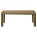  Coaster Furniture Castlewood 710858-S2 2-piece Cocktail Coffee Table Set - Brown Oak IMAGE 5