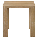  Coaster Furniture Castlewood 710867 Engineered Wood Accent End Table - Light Oak IMAGE 7